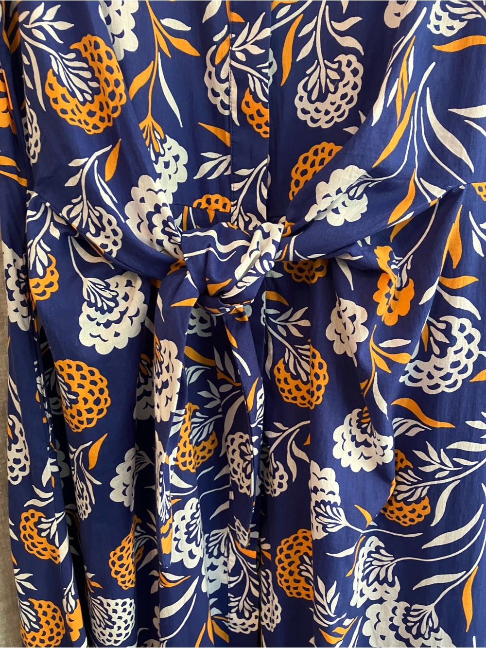 NWT Draper James Evangeline Midi Dress in Abstract Dahlia - Picture 4 of 7